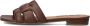 BIBI LOU Slippers Dames 760z10vk Maat: 37 Materiaal: Leer Kleur: Bruin - Thumbnail 3
