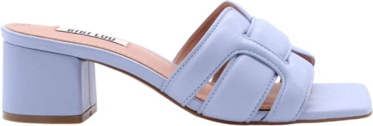 Bibi Lou Cayenne Muiltje Sandalen Blue Dames