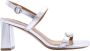 Bibi Lou Ciervo Hoge Hak Sandalen Grijs Dames - Thumbnail 2