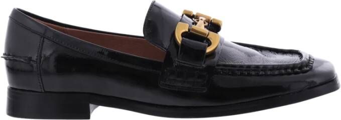 Bibi Lou Dames Drew Naplack Loafer Zwart Black Dames