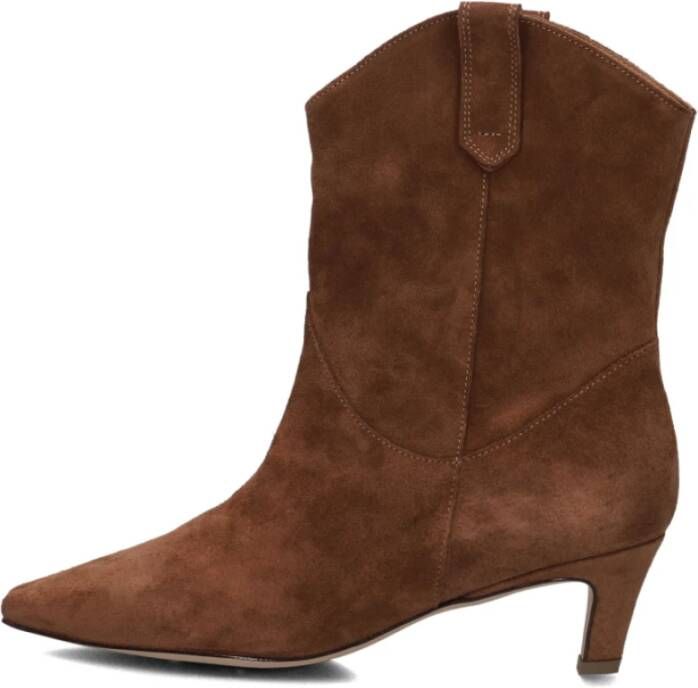 Bibi Lou Elegante Bruine Enkellaarsjes
