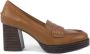 Bibi Lou Elegante Hakken Mules Bruin Dames - Thumbnail 1