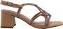 Bibi Lou Elegante Nude Sandalen voor Vrouwen Brown Dames - Thumbnail 1