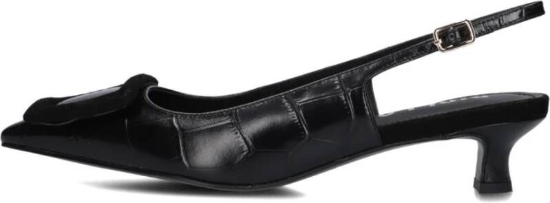 Bibi Lou Elegante Slingback Hakken met Krokodillenprint