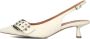 BIBI LOU Slingbacks Dames 521z10vk Maat: 38 Materiaal: Leer Kleur: Creme - Thumbnail 2