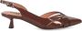 BIBI LOU Slingbacks Dames 632z21vk Maat: 40 Materiaal: Lakleer Kleur: Bruin - Thumbnail 2