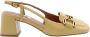 Bibi Lou Elegante Slingback Pumps Yellow Dames - Thumbnail 2