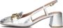 BIBI LOU Slingbacks Dames 544z19vk Maat: 37 Materiaal: Leer Kleur: Zilver - Thumbnail 3