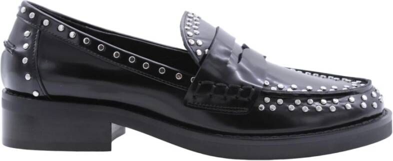 BiBi Lou Dames Instappers & Ballerina's Roberta Black Zwart - Foto 3