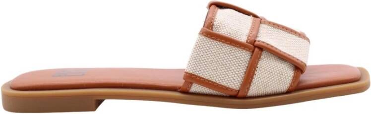 Bibi Lou Stijlvolle Zomer Sliders Brown Dames - Foto 15