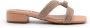 Bibi Lou Geometrische Kristal Naakt Leren Sandalen - Thumbnail 1