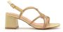 Bibi Lou Gouden Strass Gekruiste Sandalen - Thumbnail 1