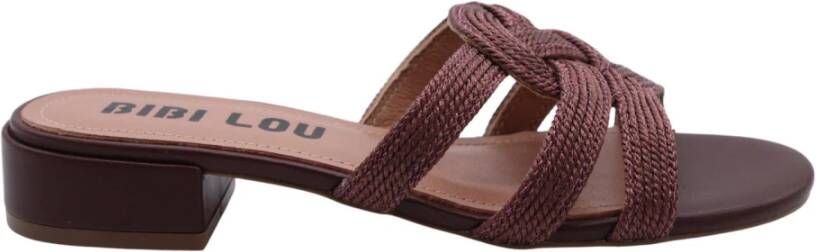 Bibi Lou Groene Dag Stijlvolle Muilezels Schoenen