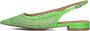 BIBI LOU Slingbacks Dames 616z78vk Maat: 38 Materiaal: Mesh Kleur: Groen - Thumbnail 3