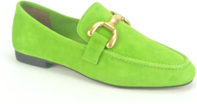 Bibi Lou Groene Suède College Platte Schoenen