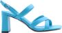 Bibi Lou Elegante Hoge Hak Sandalen Blauw Dames - Thumbnail 15