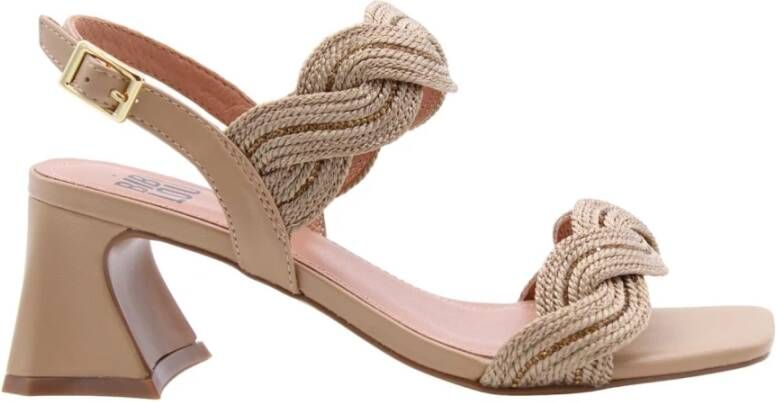 BIBI LOU Sandalen Dames 876z94hg Maat: 36 Materiaal: Leer Kleur: Camel - Foto 2