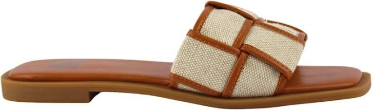 Bibi Lou Jute Leather Sandals