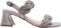 BIBI LOU Sandalen Dames 876z94hg Maat: 38 Materiaal: Textiel Kleur: Zilver - Thumbnail 3