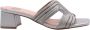 BiBi Lou Dames Slippers 879z94hg Gun Metal Oud-zilver - Thumbnail 3