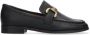 Bibi Lou Leren Dames Loafer Schoenen Zwart - Thumbnail 1