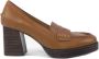 Bibi Lou Elegante Hakken Mules Bruin Dames - Thumbnail 4