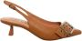 Bibi Lou Leren slingback sandaal in tan - Thumbnail 1