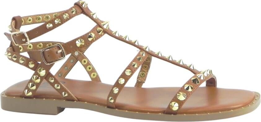 Bibi Lou Platte Sandalen Bruin Dames