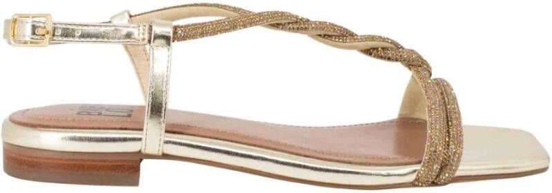 Bibi Lou Platte sandalen Geel Dames