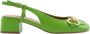 BIBI LOU Slingbacks Dames 543z10vk Maat: 36 Materiaal: Leer Kleur: Groen - Thumbnail 2