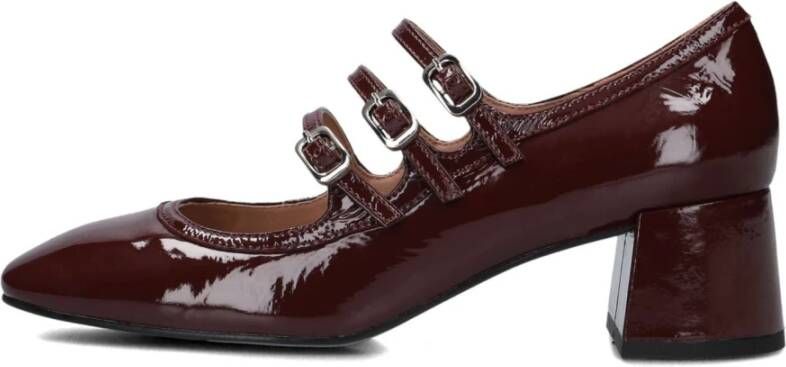 Bibi Lou Rode lakleren pumps met blokhak