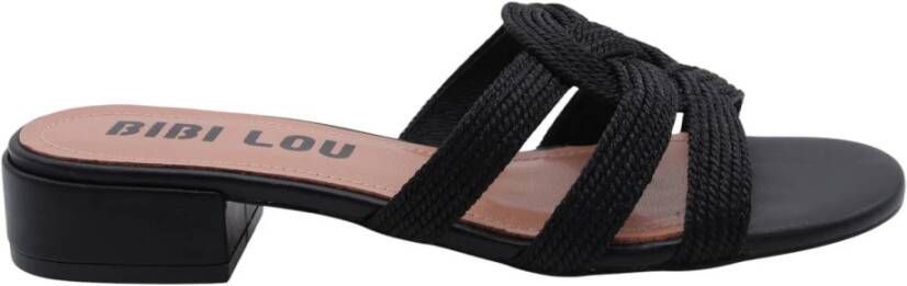 Bibi Lou Rood Hete Stijlvolle Muilezel Schoenen