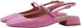 Bibi Lou Roze leren Mary Jane sandalen Pink Dames - Thumbnail 1