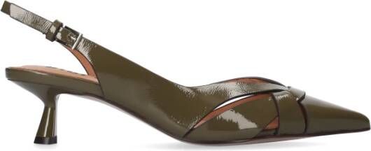 Bibi Lou Slingback platte schoenen met voorweefsel