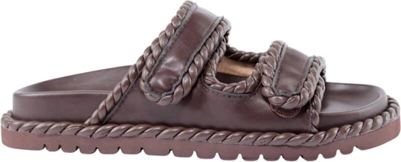 Bibi Lou Stijlvolle Bruine Slippers