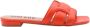 BIBI LOU Badslippers Dames 760z10vk Maat: 37 Materiaal: Leer Kleur: Rood - Thumbnail 3