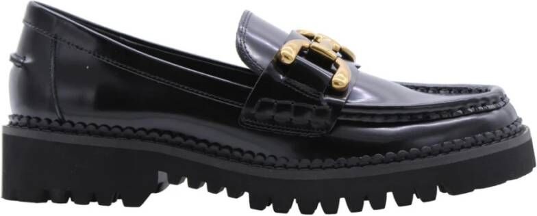 Bibi Lou Stijlvolle Francois Loafers Black Dames