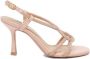 Bibi Lou Stijlvolle Hoge Hak Sandalen Beige Dames - Thumbnail 1