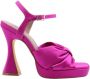 Bibi Lou Stijlvolle Rana Hoge Hak Sandalen Purple Dames - Thumbnail 2