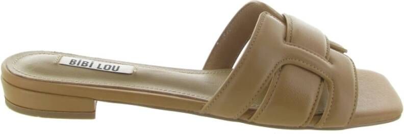 Bibi Lou Stijlvolle Flipflops en Sliders voor Vrouwen Bruin Dames - Foto 8