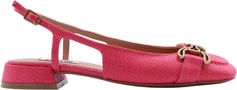 Bibi Lou Stijlvolle Slingback Ballerina's Pink Dames