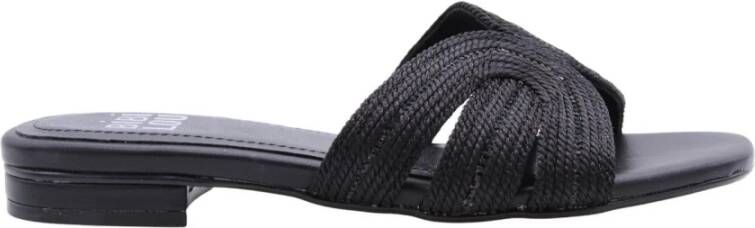 Bibi Lou Stijlvolle Zomer Sliders Black Dames