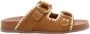 Bibi Lou Stijlvolle Zomer Slippers Brown Dames - Thumbnail 13
