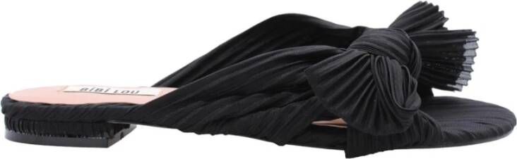 Bibi Lou Stijlvolle Zomer Slippers voor Vrouwen Black Dames