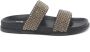 Bibi Lou Strassero Oro Slip-On Sandalen Black Dames - Thumbnail 1