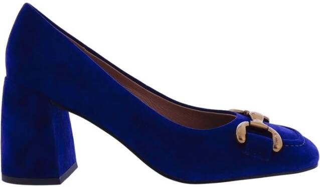 Bibi Lou Suede Pump in Blauw