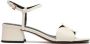 Bibi Lou Witte Leren Sandalen Essentieel Ontwerp - Thumbnail 1