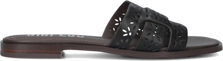 BIBI LOU Slippers Dames 758z28vk Maat: 38 Materiaal: Leer Kleur: Bruin - Foto 2