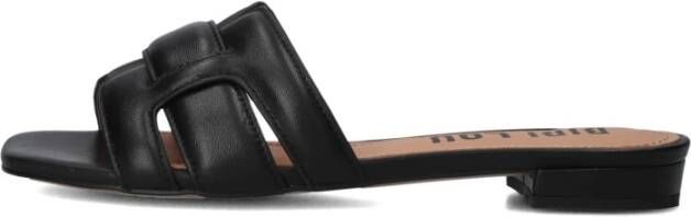 Bibi Lou Zwarte Zomerslippers Moderne Stijl