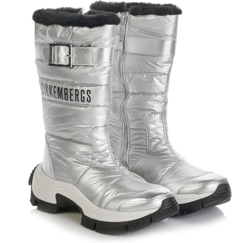 Bikkembergs Zilveren Dameslaarzen & Enkellaarsjes - Foto 2